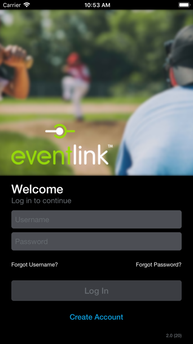 Eventlink Screenshot