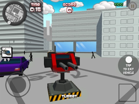 Stickman City Shooting 3D screenshot 2