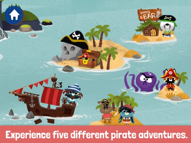 ‎WoodieHoo Pirates Screenshot