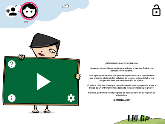 LeoConLula iPad screenshot 1 - Education app