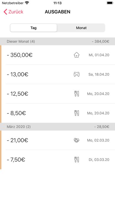 Screenshot #3 pour SimpleBudget - Expense tracker