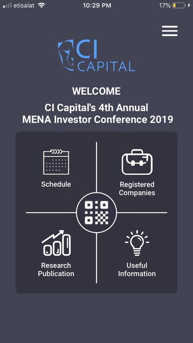 CICapital MENA Investor Confe. Screenshot
