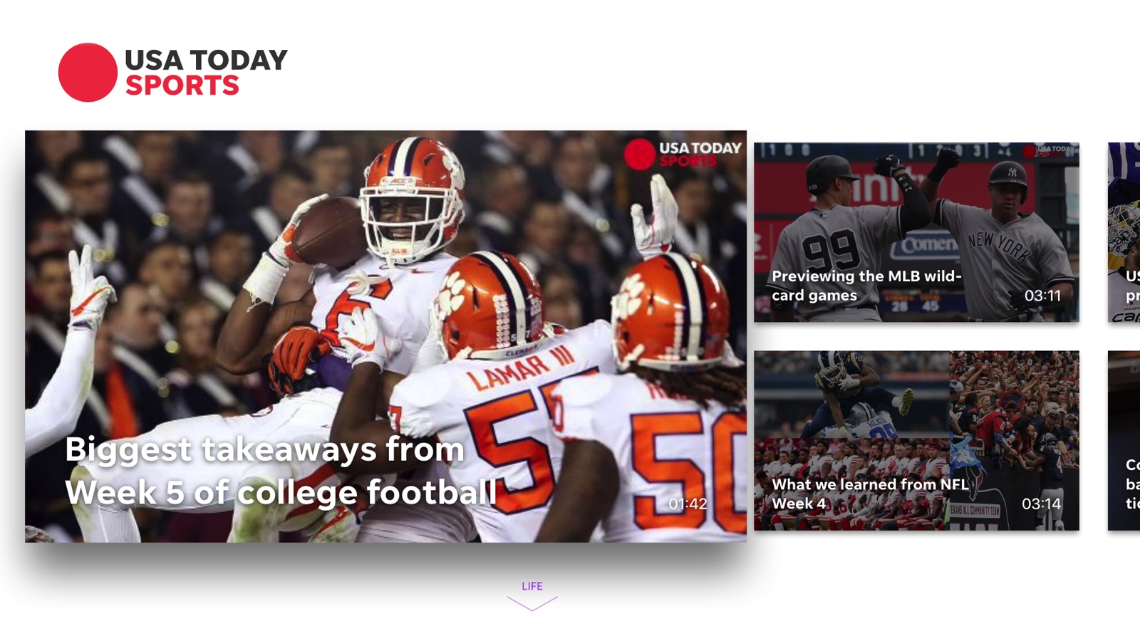 USA TODAY: US & Breaking News apple_tv screenshot 2