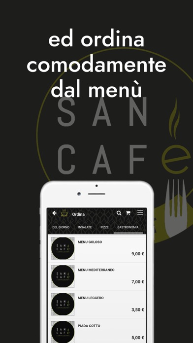 Screenshot #3 pour San Cafè Gourmet