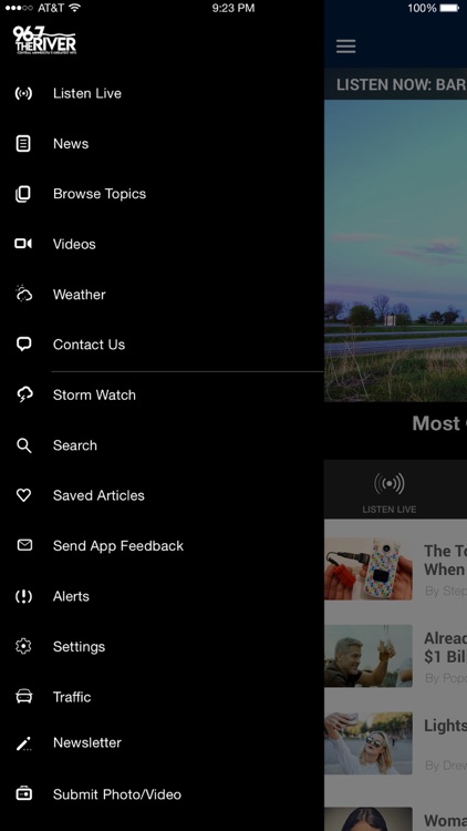 96.7 The River (KZRV) screenshot-3