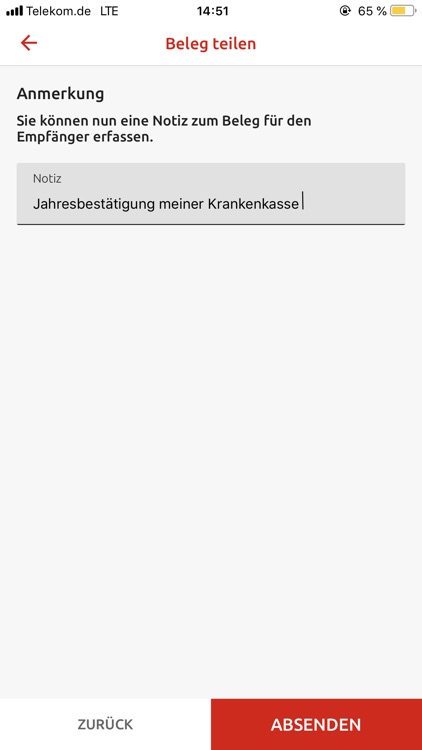 Agenda Beleg-App screenshot-4