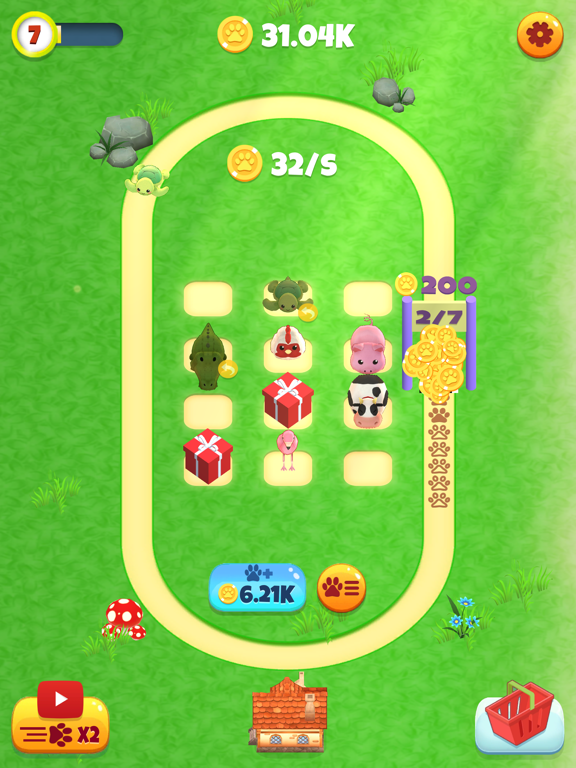 Animal Merge Run iPad screenshot