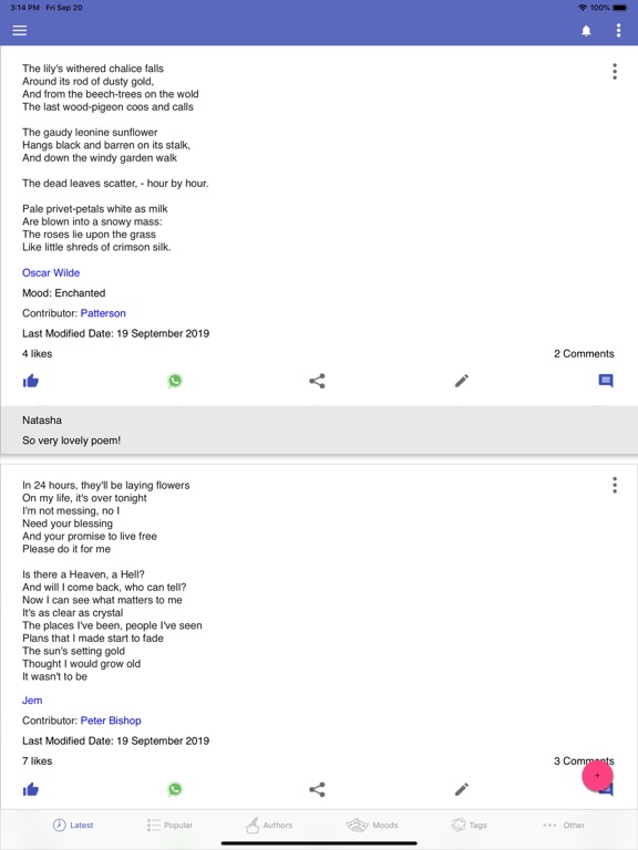 Screenshot #4 pour Poetiq