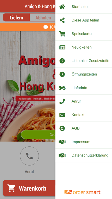 How to cancel & delete Amigo & Hong Kong Pizza from iphone & ipad 3