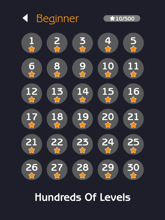 One Line Block Puzzle iPad screenshot