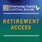 The Chemung Canal/Capital Bank retirement account app lets you view and manage your retirement plan account anytime, anywhere