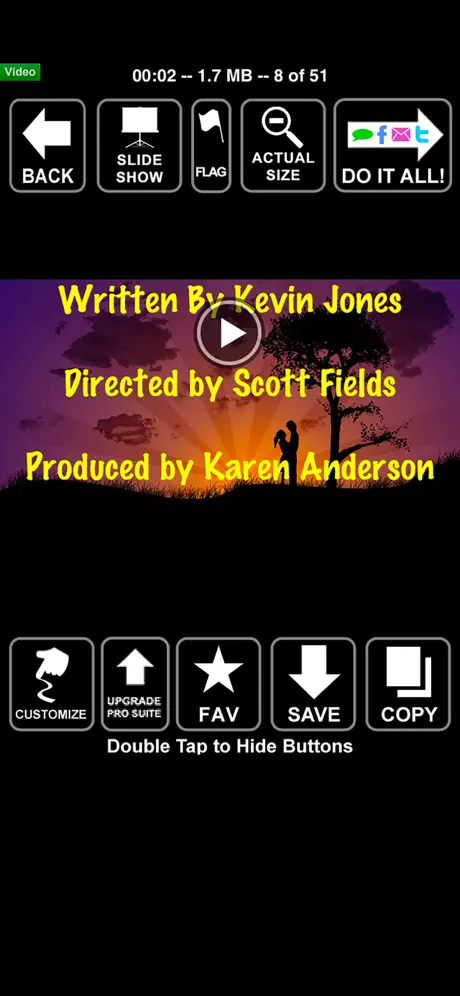 Scrolling Credits