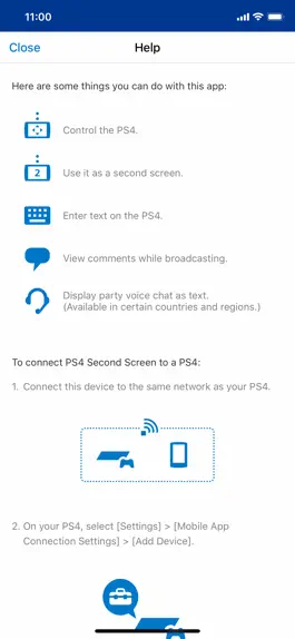 Game screenshot PS4 Second Screen apk