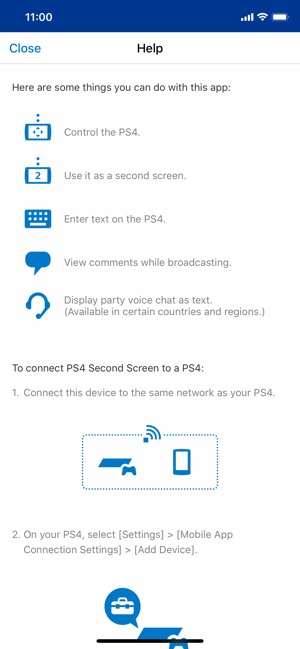 PS4 Second Screen on the App Store