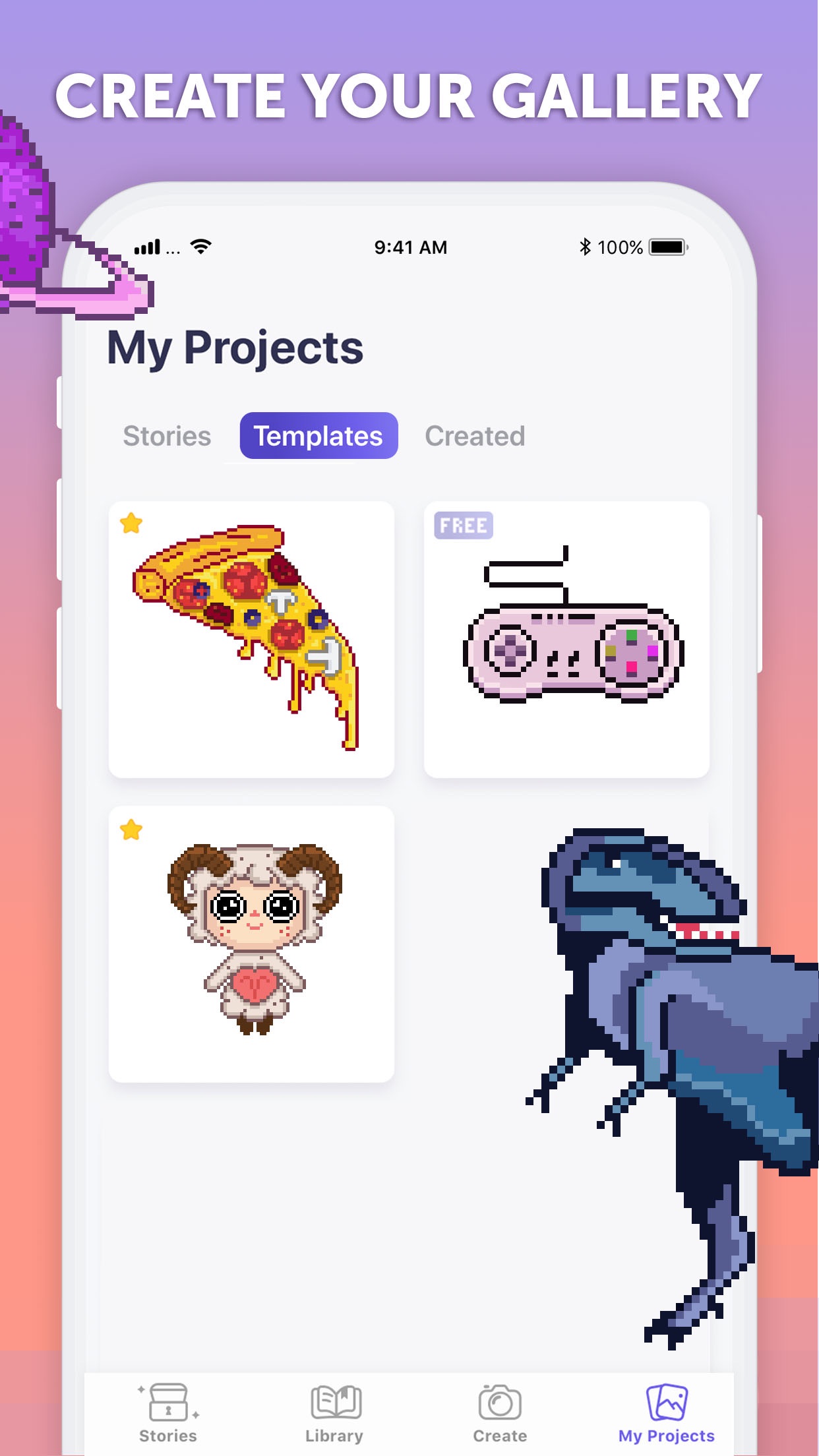 Screenshot 7 of PixelArt by Picsart