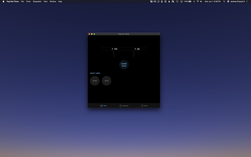 Screenshot #2 pour Pop Out Timer + Stopwatch