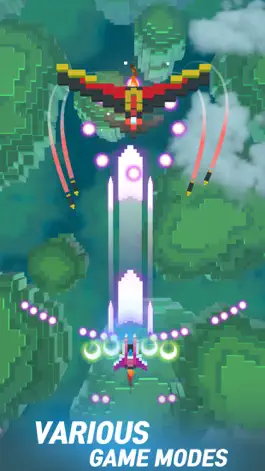 Game screenshot Sky Wings: Pixel Fighter 3D hack