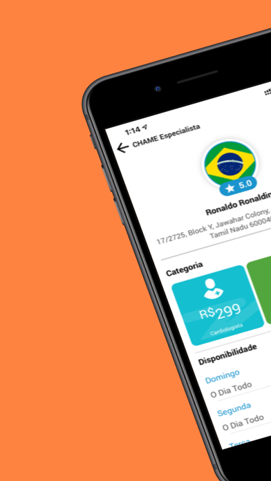 CHAME MEDICO ESPECIALISTA app screenshot