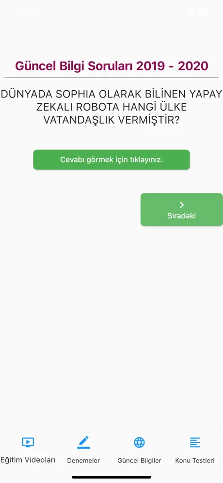 Kpss Bu Sene Son - 2020