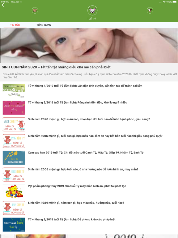 Lich ngay TOT - Lich Van Su iPad screenshot 7 - Utilities app