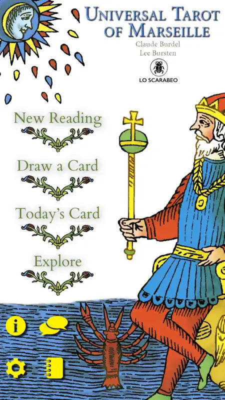 Universal Tarot of Marseille screenshot 1 of 5