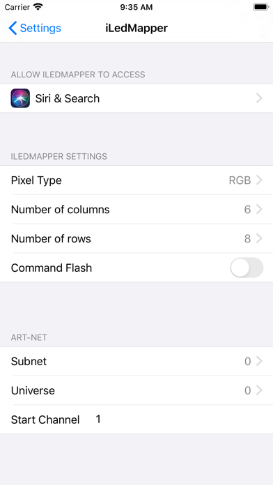 Screenshot #2 pour iLedMapper