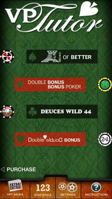 Video Poker Tutor Screenshot