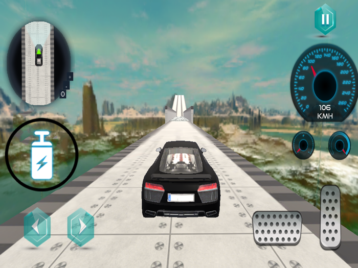 Deadly Ramp Car Stunt