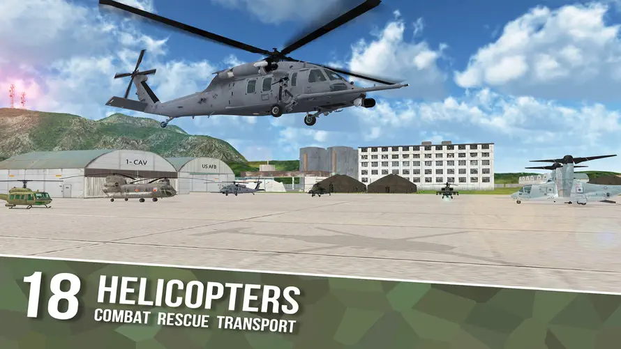 Flight Sims Air Cavalry Pilots screenshot 1