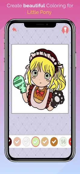 Game screenshot Princess Gacha and Pony Life apk