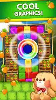 bunny blast - puzzle iphone screenshot 3