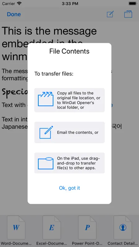 WinDat Opener screenshot 3 of 3