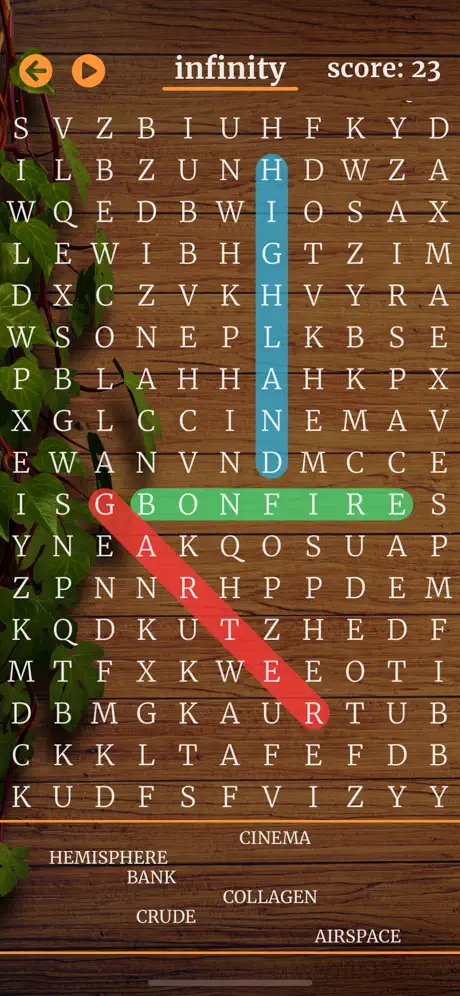 Word Search - Infinite puzzles