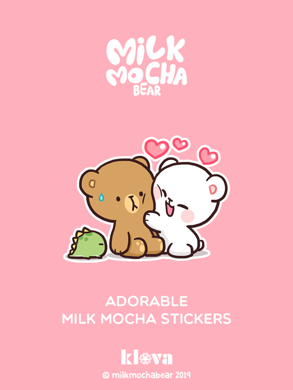 Screenshot #4 pour Adorable Milk Mocha Stickers