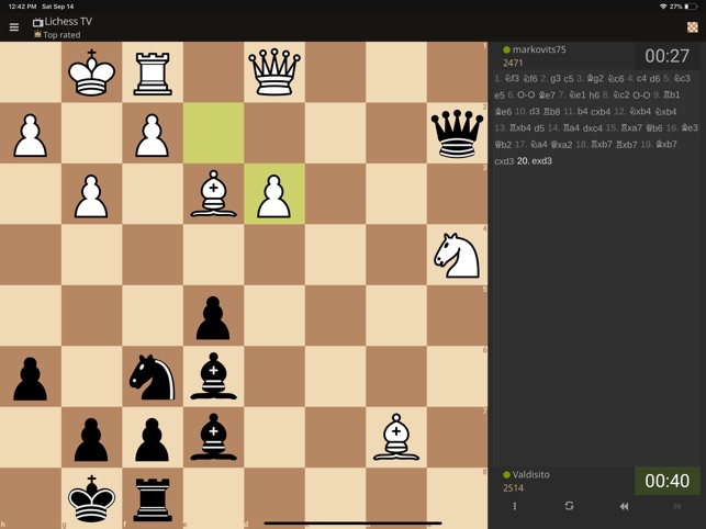 Lichess has a new local computer evaluation for variation analysis