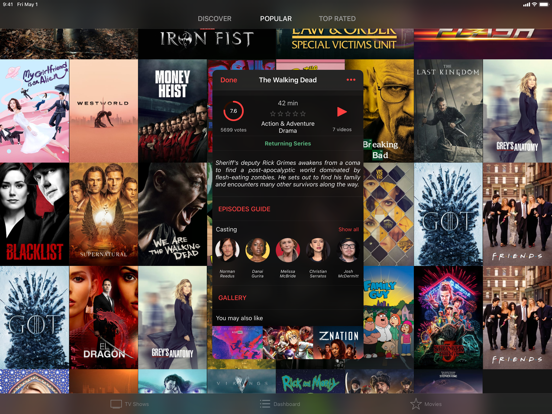 Screenshot #4 for Action! TV & Movies Tracker