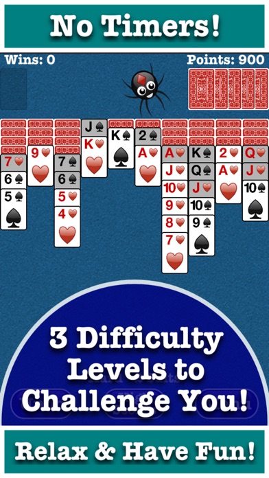 Screenshot #2 pour Totally Fun Spider Solitaire!
