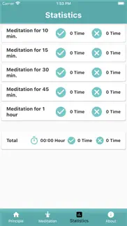 How to cancel & delete anapanasati meditation 4