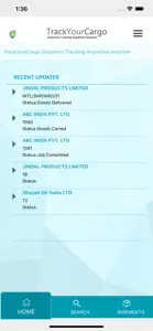 TrackYourCargo screenshot #1 for iPhone