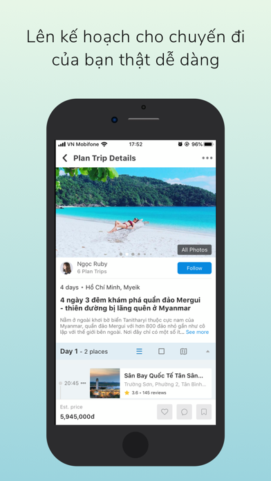 Screenshot #1 pour MeTrip - Trip Planner