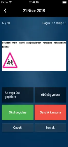 Game screenshot Çıkmış Ehliyet Sınav Soruları mod apk