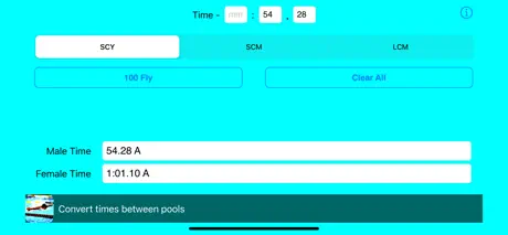 Swim Gender Converter