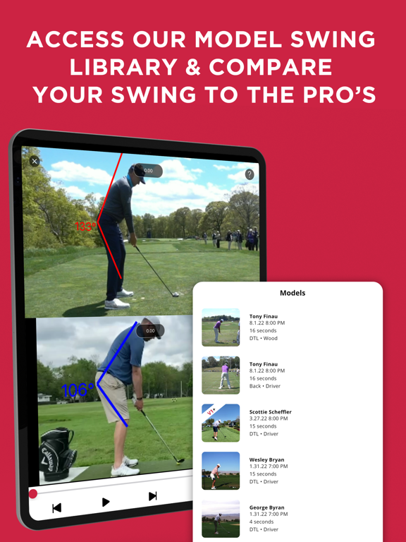 Screenshot #6 pour V1 Golf: Golf Swing Analyzer