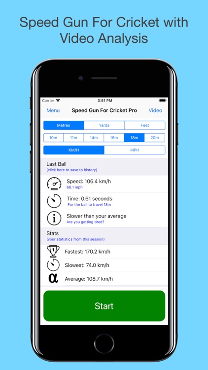 Speed Gun For Cricket