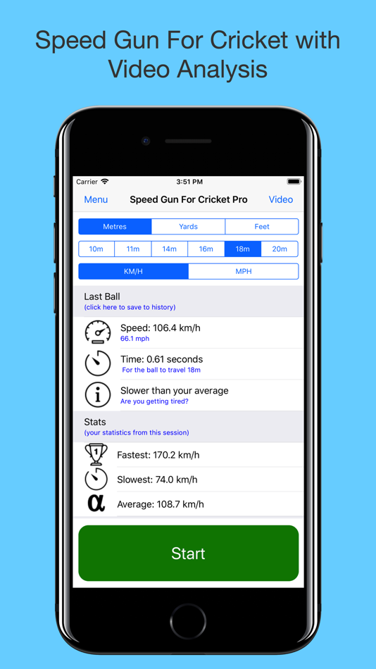 Speed Gun For Cricket - 4.0.2 - (iOS)