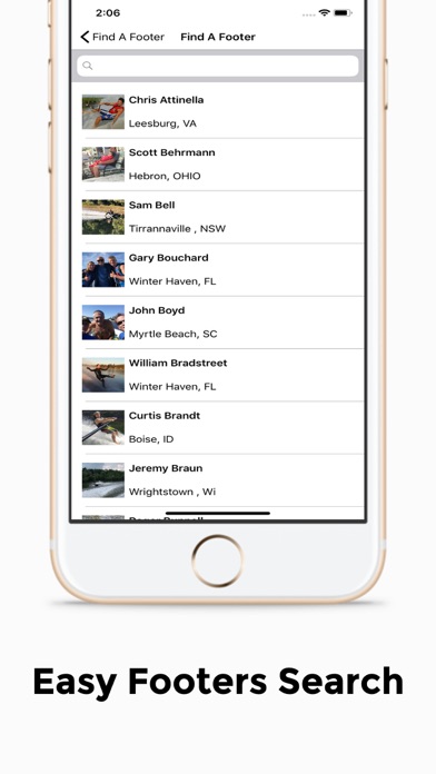Footin Barefoot Water Ski App iPhone screenshot 3 - Sports app