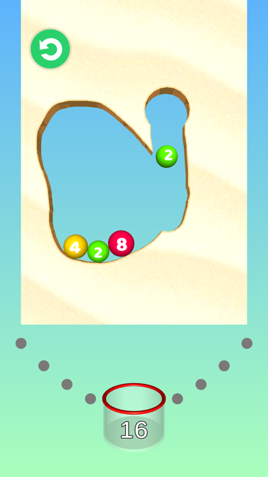 2048 Sand Balls Screenshot