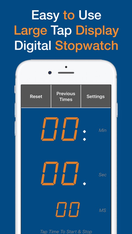 Big Tap Digital Stopwatch