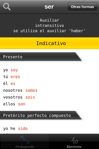 Conjugación verbos en españolのおすすめ画像3