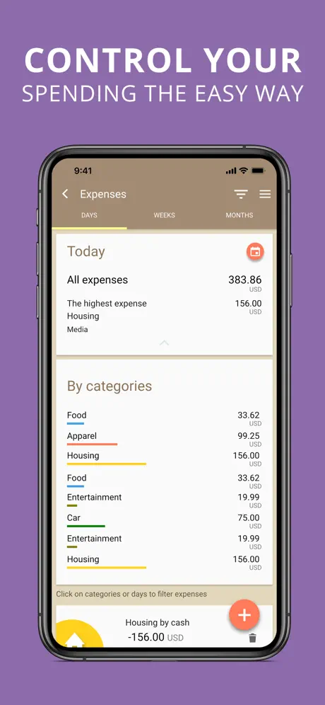 Expenses Tracker & Manager